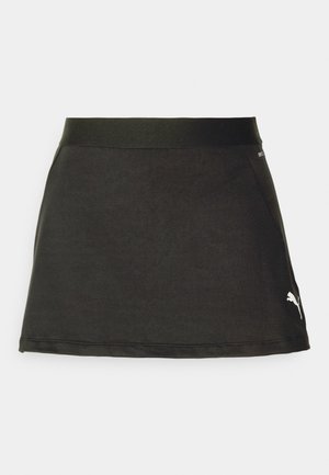Puma TEAMGOAL SKIRT - Trapecinis sijonas - black/white