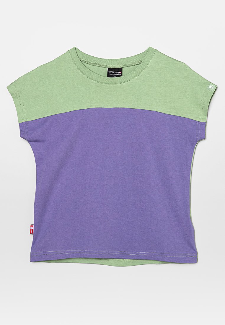 Trollkids T-shirt print lichtgroen Trollkids T-shirt print lichtgroen