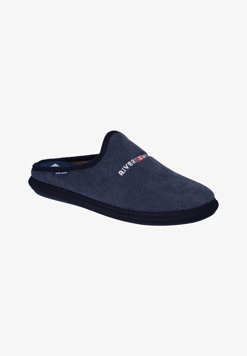 River Woods SLIPPERS - Pantoffels - blauw