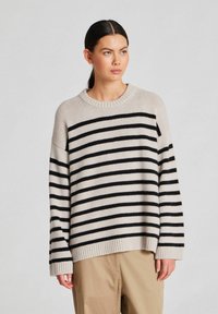 GAI+LISVA - BARBERA STRIPE - Maglione - island fossil Immagine in miniatura 1