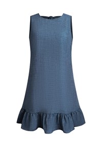 Cupshe RUFFLE  - Freizeitkleid - dark blue