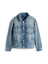 TRUCKER FLAG UNISEX - Jachetă din denim