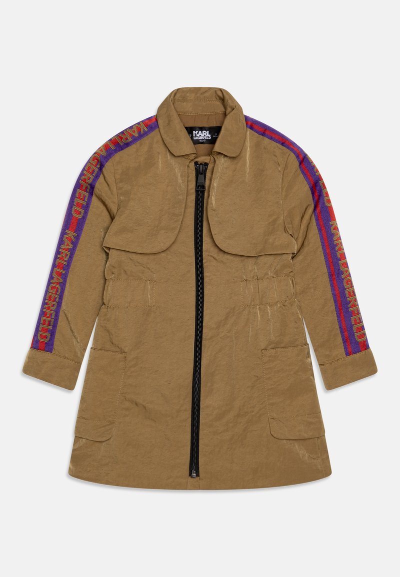 KARL LAGERFELD KIDS DRESS - Denné šaty - camel