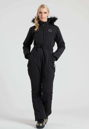 SKI WITH TRIM - Overall - black