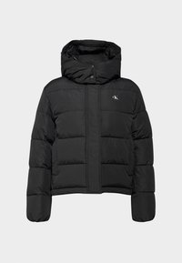 MATTE MONOLOGO PUFFER SHORT - Winter jacket - black