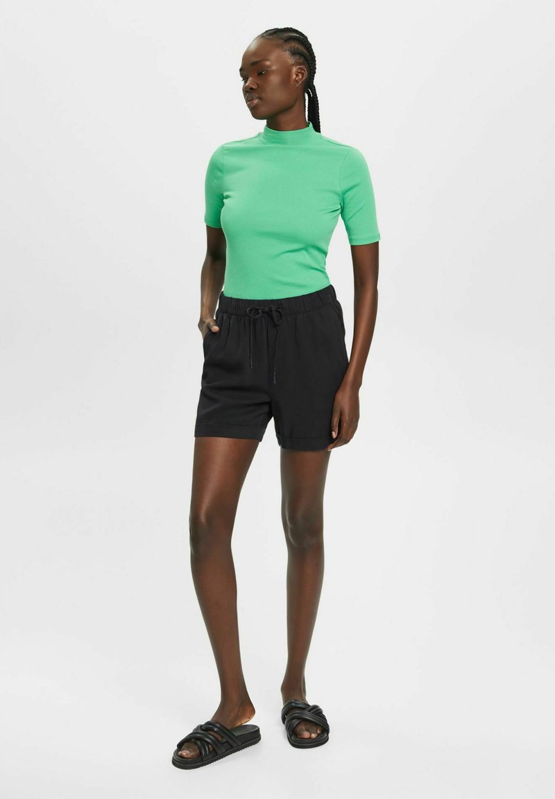 Edc By Esprit – Pantaloni Donna In Cotone Biologico Stretch, 5 Tasche, Lavaggio Pigmentato