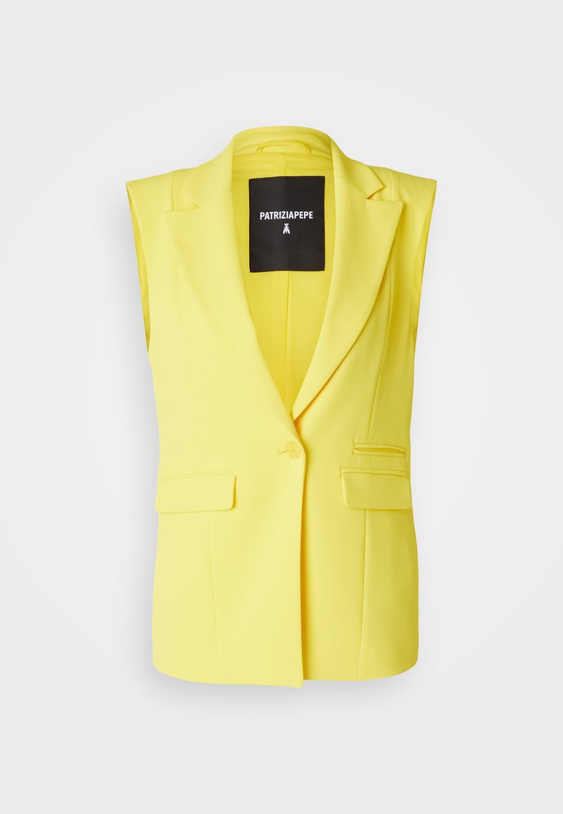 PATRIZIA PEPE Bodywarmer geel