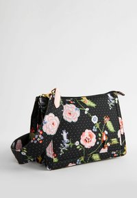 Cath Kidston DOUBLE POUCH - Torba čez telo - black