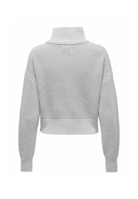ONLY ONLDORITTA - Strickpullover - light grey melange