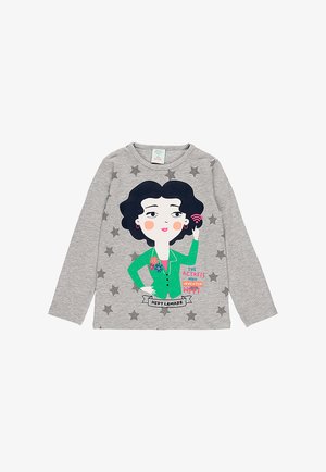 Langarmshirt - melange grey