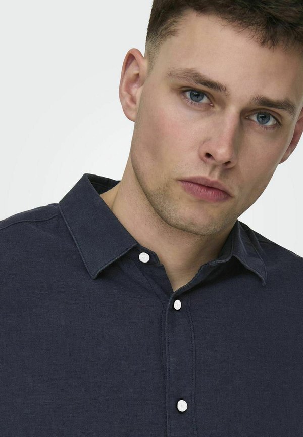 ONSCAIDEN SOLID SHIRT - Shirt - night sky3