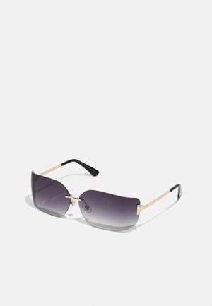 MITTE UNISEX - Sunglasses - black/gold-coloured