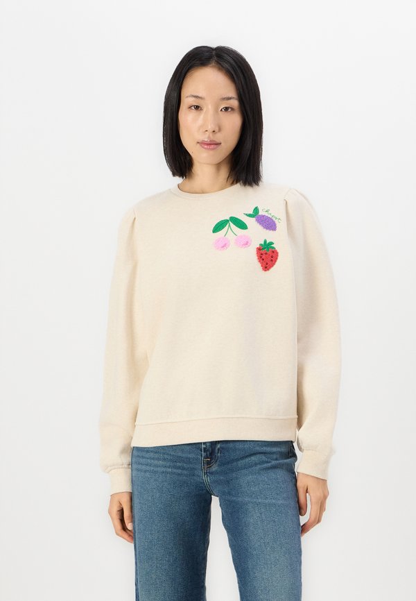 TINA - Sweatshirt - oatmeal melange