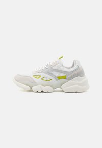 Marc O'Polo JULIA Sneaker low white/lime green/weiß Zalando