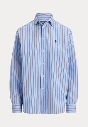 Polo Ralph Lauren, RELAXED FIT STRIPED COTTON SHIRT - Button-down blouse - blue-white