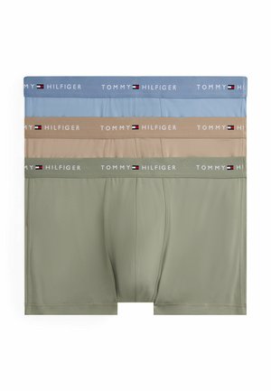 SIGNATURE MICRO 3 PACK - Boxers - brk blu util sge cstl tpe