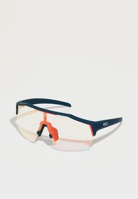 ALIBI UNISEX - Sports glasses - dark blue matt/red phot