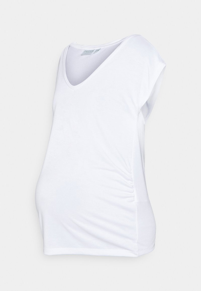 Pieces Maternity T-shirt basic wit