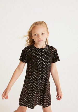 SPARKLE SEQUIN EMBELLISHED - Koktejlové šaty / šaty na párty - bronze brown black