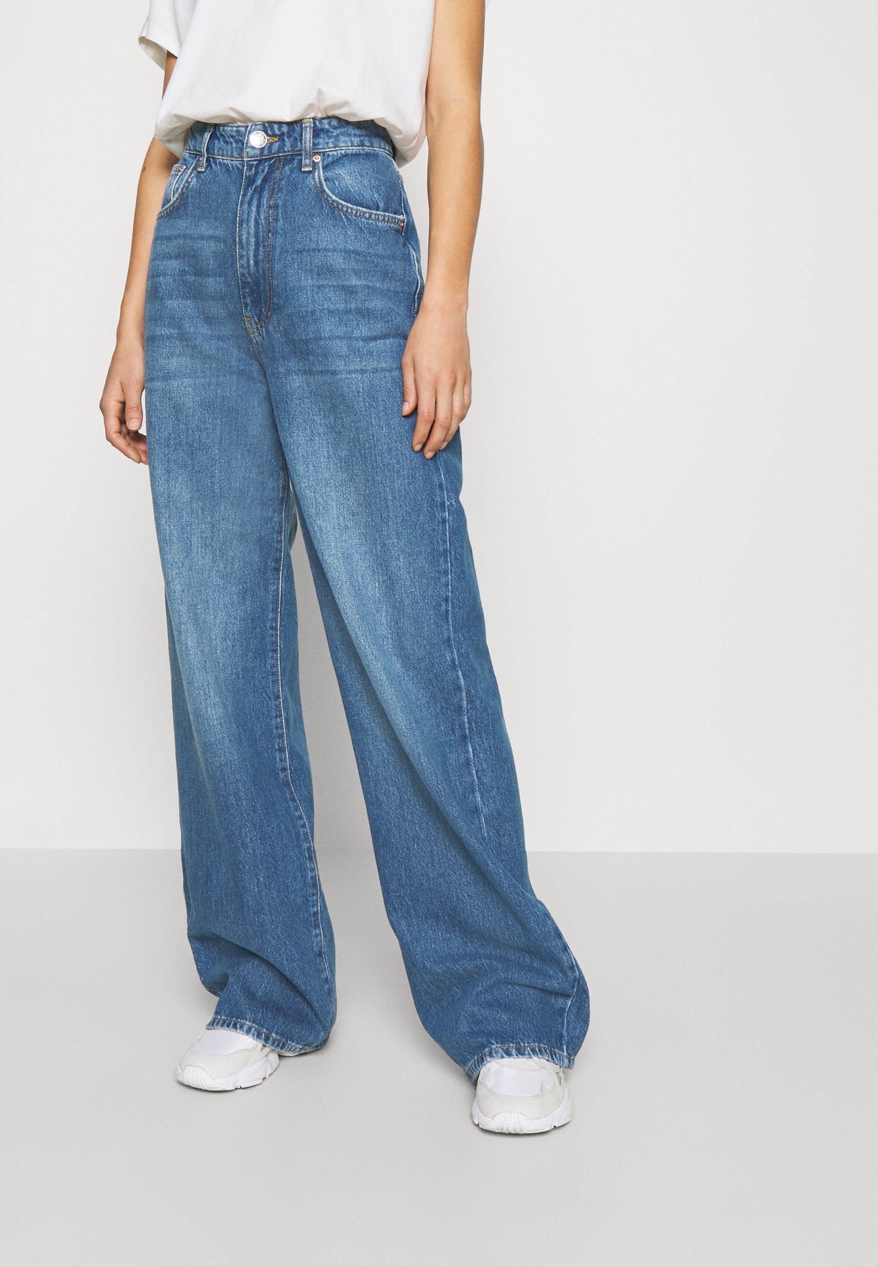 Jeans | Dame | Nye jeans online på Zalando Norge Blue BALLOON PANTS See by Chloé Baggy bukser - Dameklær er billig