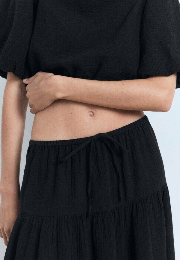 DRAWSTRING - Maxi skirt3