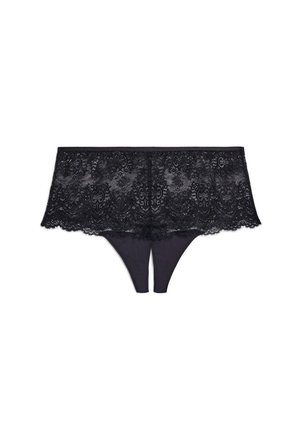 MIT EINER ÖFFNUNG UNTEN - Stringid - black