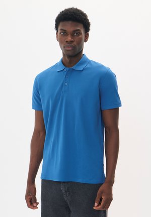 POLEO MELANGE - Polo shirt - déja vu blue