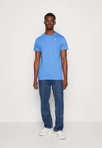K-Way EDWING ROUND SLEEVES UNISEX 3 PACK - T-shirt basic - white/orange rust/blue ultramarine