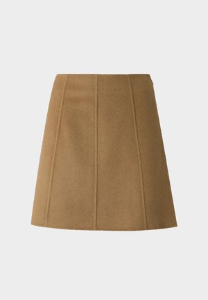 IVY OAK, IOSORA SKIRT - Jupe trapèze - dark camel