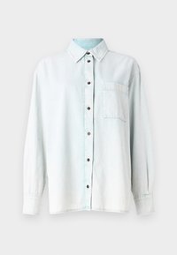 OVERSIZE SHIRT - Button-down blouse - washed blue