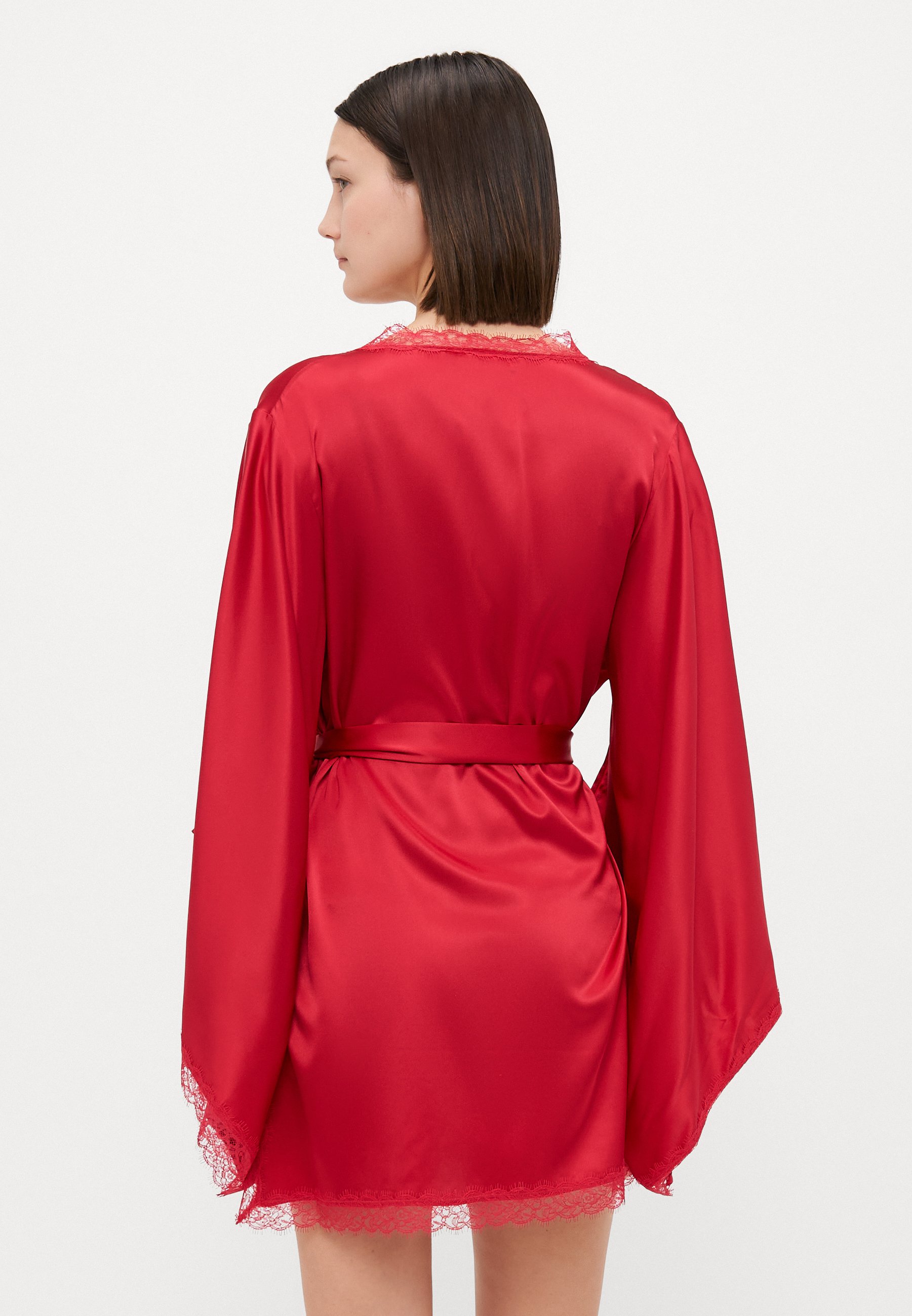 【AGENT PROVOCATEUR】gisele short kimono Gisele Short Kimono in Cobalt | By Agent Provocateur Sale
