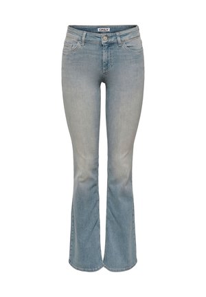 ONLY, ONLBLUSH MID FLARED DNM REA638 - Jean flare - special blue grey denim