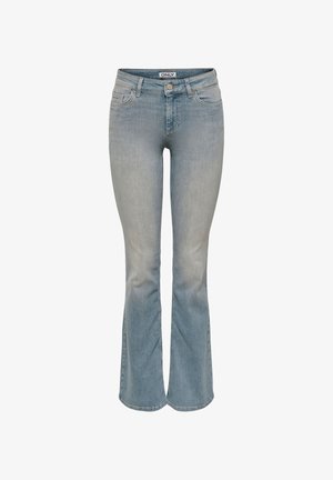 ONLY, ONLBLUSH MID FLARED DNM REA638 - Jean flare - special blue grey denim