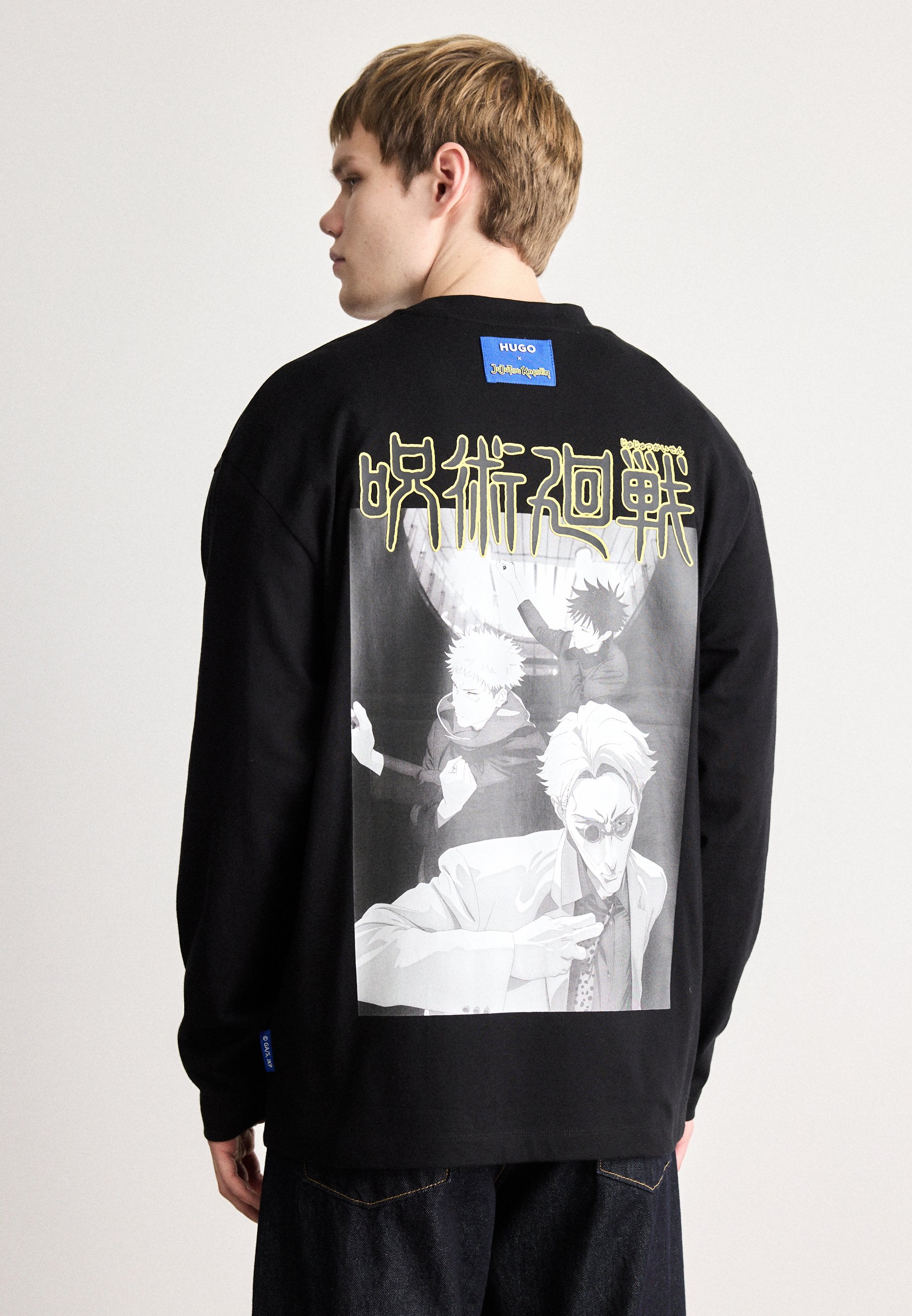 HUGO X JUJUTSU KAISEN NICHABOSO - Long sleeved top - black - Zalando