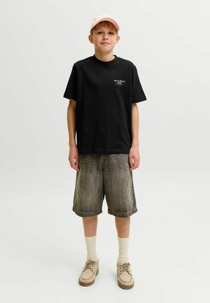 Jack & Jones Junior, T-SHIRT T-SHIRT JUNIOR - T-shirts print - black