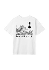 F4NT4STIC KANAGAWA WELLE GAI - Print T-shirt - weiß