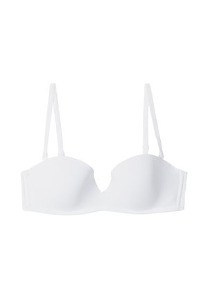 Tezenis, NEW YORK PADDED BANDEAU - Víceúčelová podprsenka / podprsenka bez ramínek - White