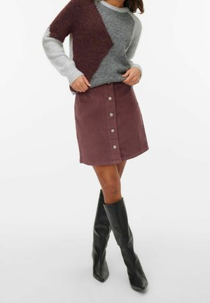 Striktrøje - light grey