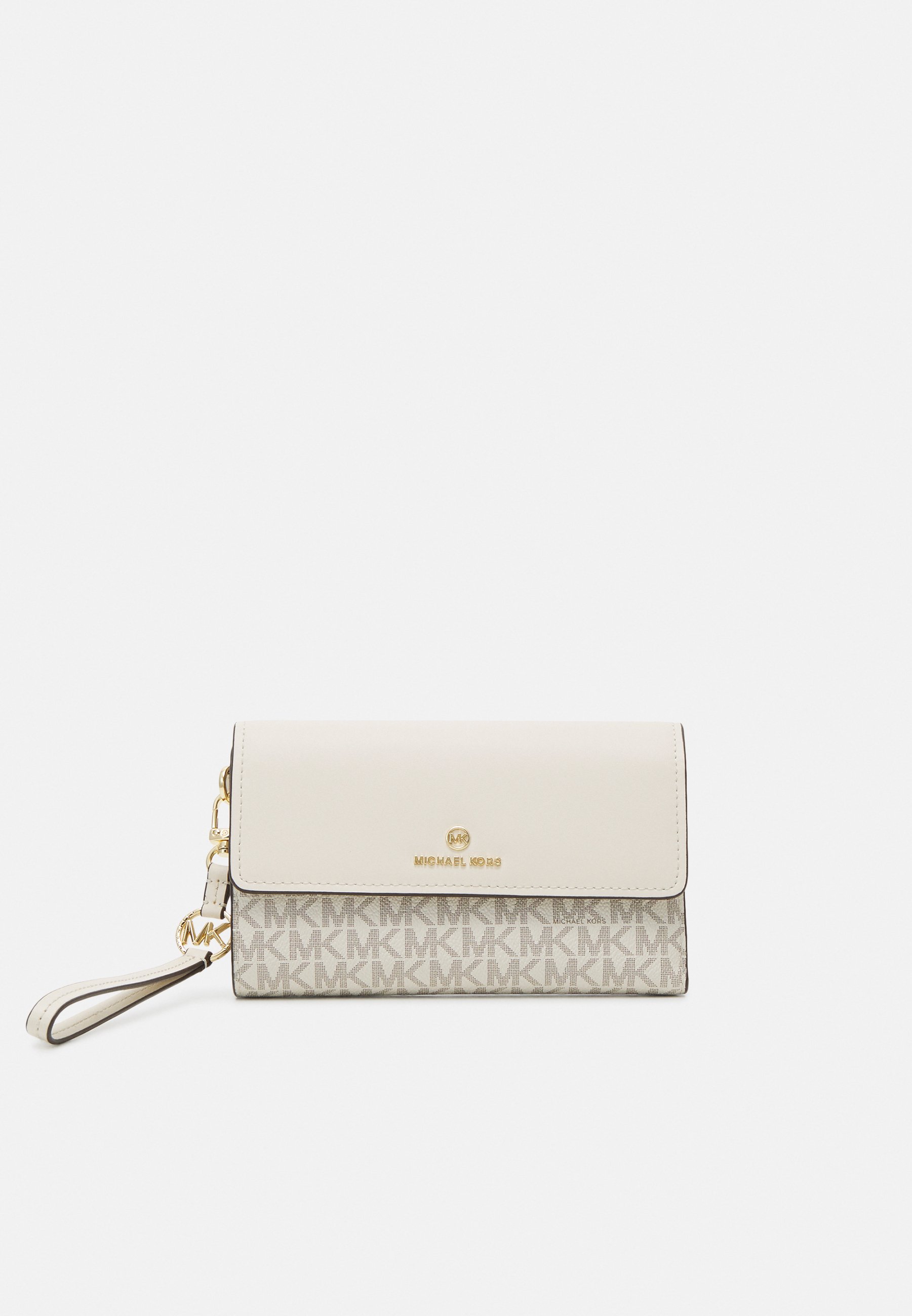 Top 58+ imagen michael kors cream wallet Abzlocal.mx