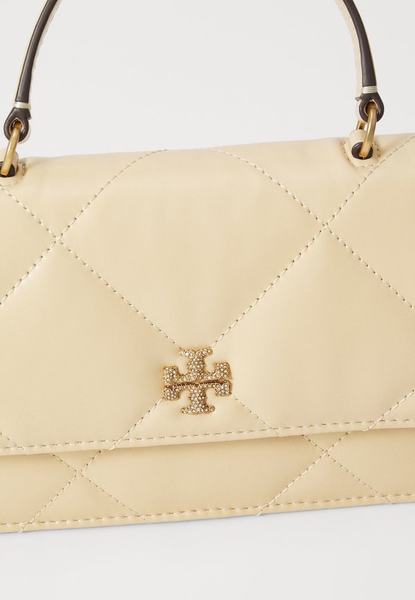 KIRA PAVE LOGO DIAMOND QUILT MINI  - Handbag - vanilla soft4