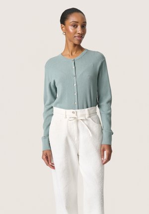 Soaked in Luxury SLSpina - Cardigan - silver blue