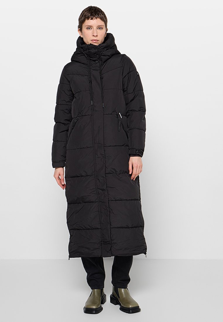 khujo Wintermantel zwart