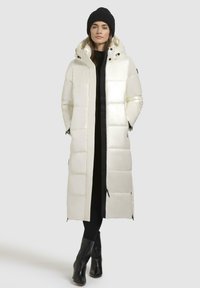 khujo HEDD SHINY - Zimný kabát - offwhite