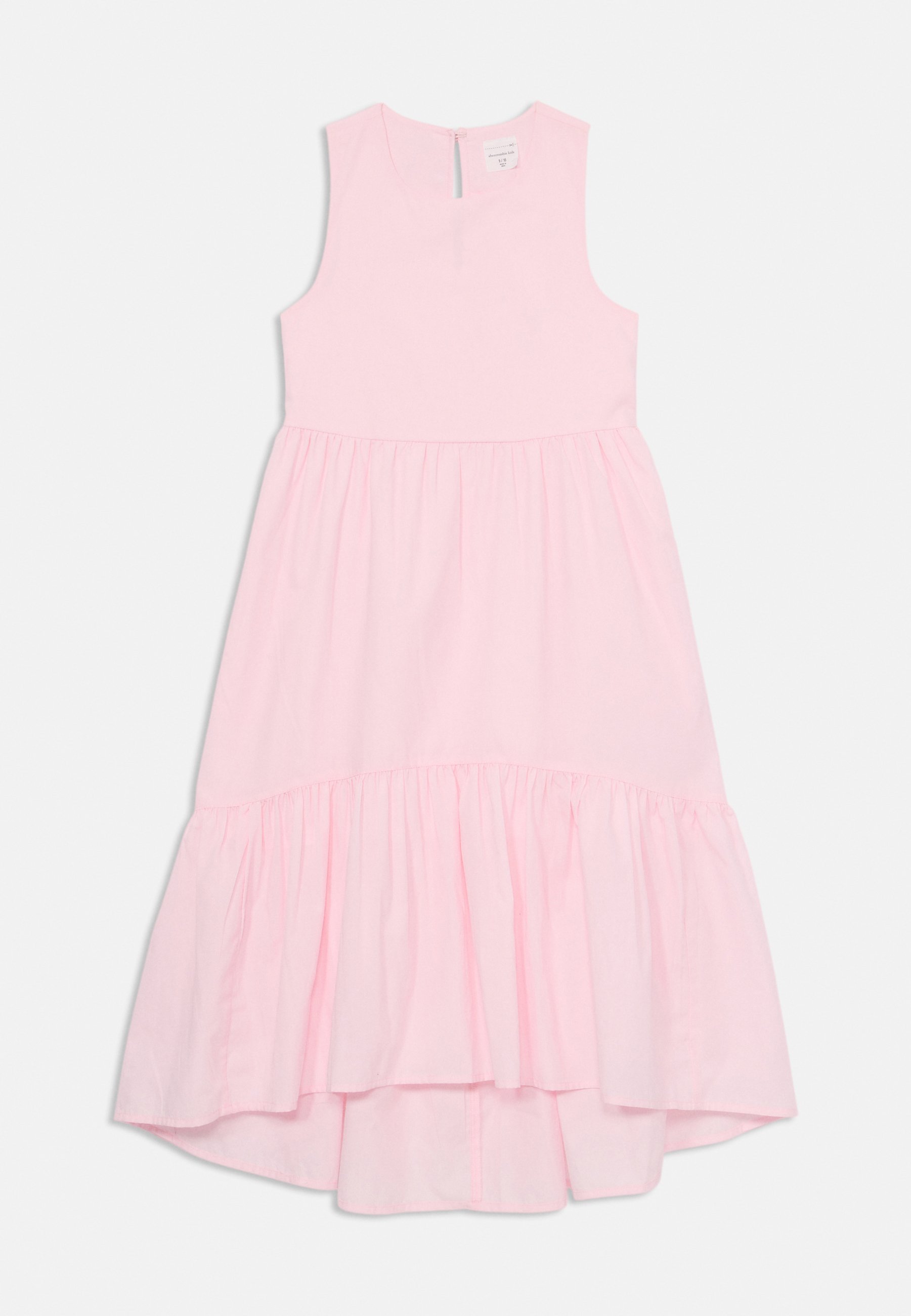 Abercrombie & Fitch TIERED MAXI DRESS - Day dress - light pink - Zalando