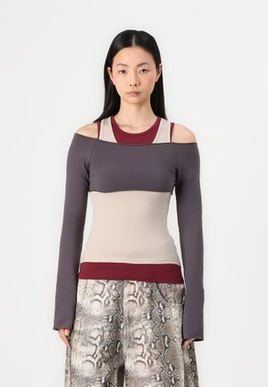 Jaded London TRIPLE LAYERED  - Topper langermet - multi coloured