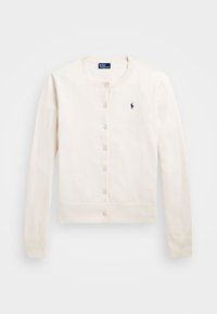 PIMA COTTON LONG SLEEVE CARDIGAN - Kardigan - collection cream