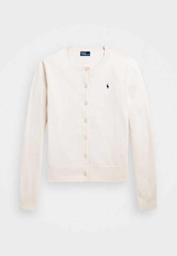 PIMA COTTON LONG SLEEVE CARDIGAN - Cardigan - collection cream4