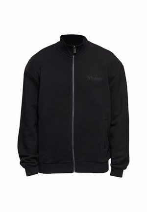Dropsize, 3D LOGO ZIPPER  - Sweat zippé - black