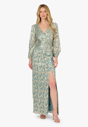 CRINKLE  - Ballkleid - mint/gold