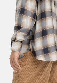 camel active Skjortebluser - milk white check